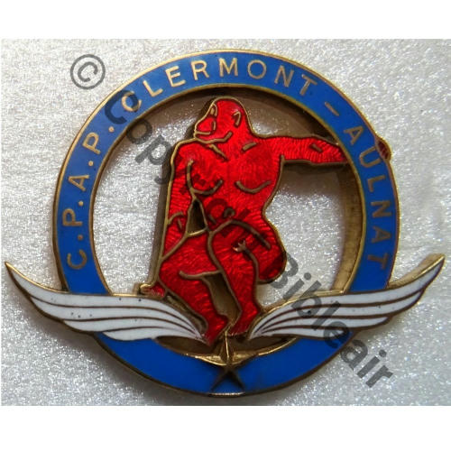 NH  CENTRE PERFECTIONNEMENT AU PILOTAGE AULNAT  SM 2Anneaux Dos lisse irreg GROS GORILLE EVIDE Src.P.GOUT 451Eur04.26 